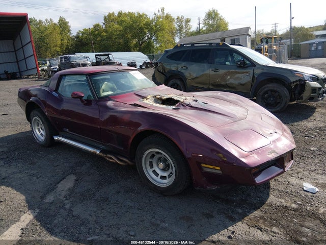 Продаж на аукціоні авто 1981 Chevrolet Corvette, vin: 1G1AY8764B5101837, номер лоту: 46132544