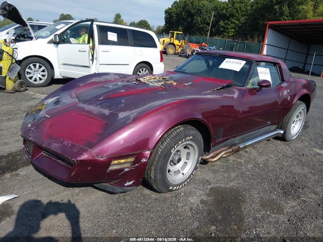 1981 Chevrolet Corvette მანქანა იყიდება აუქციონზე, vin: 1G1AY8764B5101837, აუქციონის ნომერი: 46132544