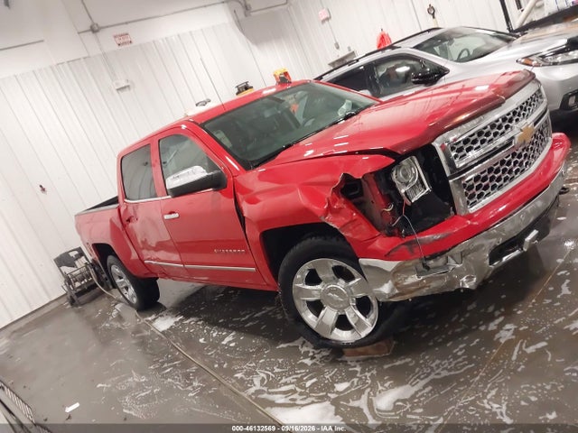 46132569 :رقم المزاد ، 3GCUKSEC3FG321013 vin ، 2015 Chevrolet Silverado 1500 1lz مزاد بيع