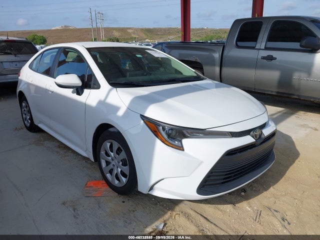 2024 Toyota Corolla Le მანქანა იყიდება აუქციონზე, vin: 5YFB4MDE8RP131836, აუქციონის ნომერი: 46132585