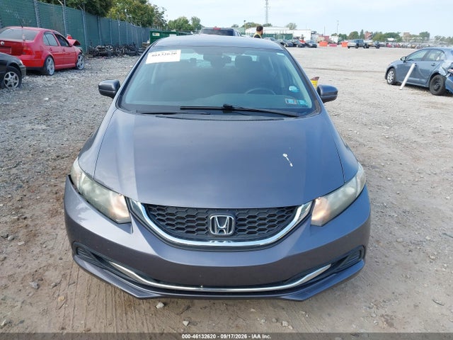 46132620 :رقم المزاد ، 2HGFB2F56EH536698 vin ، 2014 Honda Civic Lx مزاد بيع
