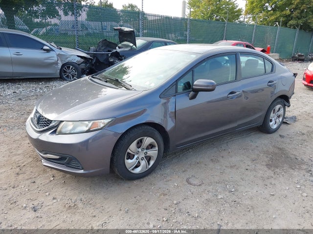 46132620 :رقم المزاد ، 2HGFB2F56EH536698 vin ، 2014 Honda Civic Lx مزاد بيع