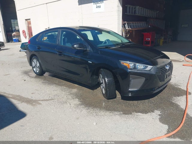 46132669 :رقم المزاد ، KMHC65LC0JU075964 vin ، 2018 Hyundai Ioniq Hybrid Blue مزاد بيع