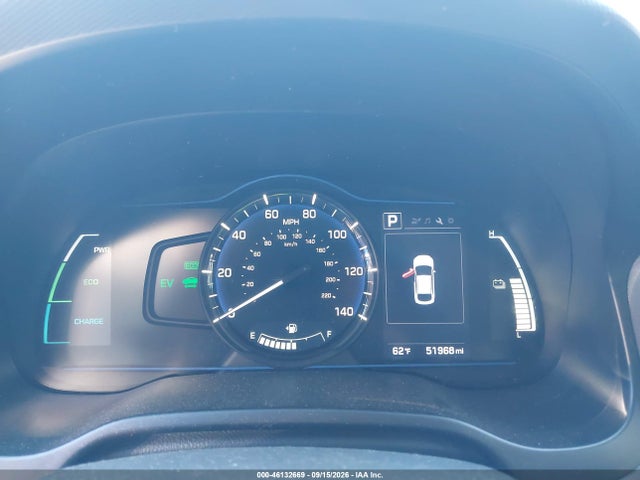 46132669 :رقم المزاد ، KMHC65LC0JU075964 vin ، 2018 Hyundai Ioniq Hybrid Blue مزاد بيع