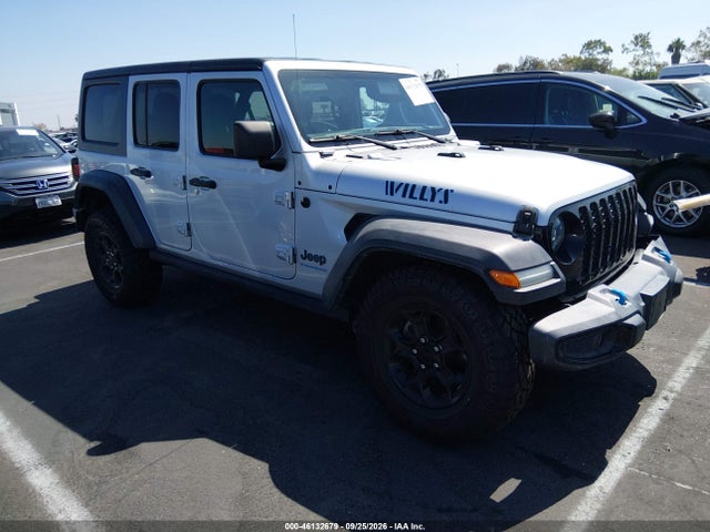 Aukcja sprzedaży 2023 Jeep Wrangler 4xe 4x4, vin: 1C4JJXN67PW641208, numer aukcji: 46132679