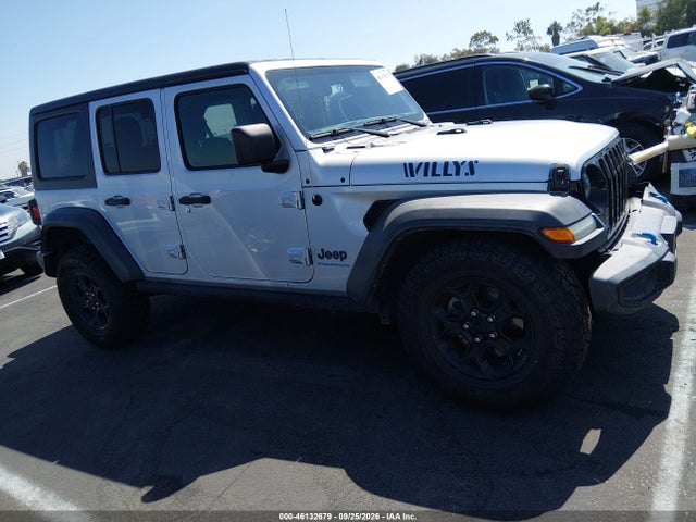 46132679 :رقم المزاد ، 1C4JJXN67PW641208 vin ، 2023 Jeep Wrangler 4xe 4x4 مزاد بيع