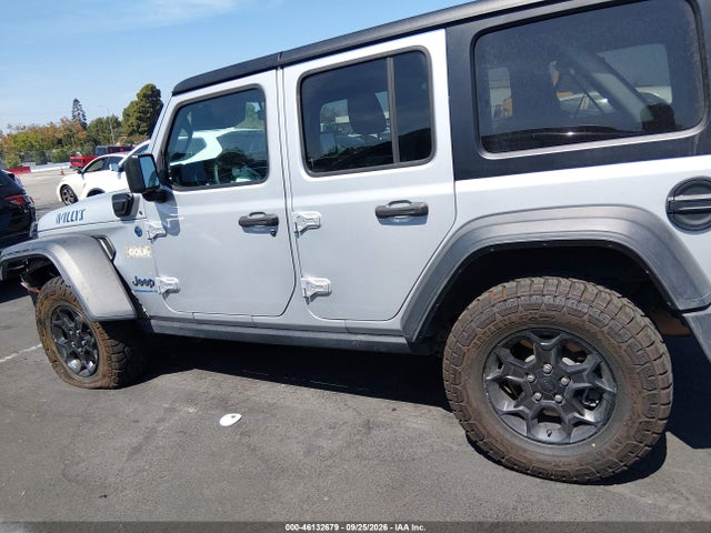 46132679 :رقم المزاد ، 1C4JJXN67PW641208 vin ، 2023 Jeep Wrangler 4xe 4x4 مزاد بيع