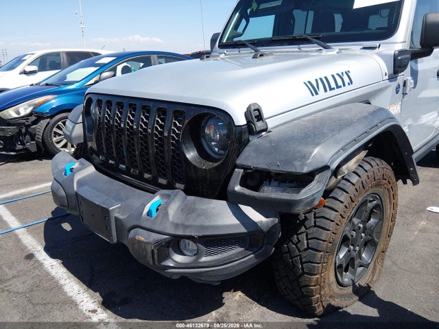 46132679 :رقم المزاد ، 1C4JJXN67PW641208 vin ، 2023 Jeep Wrangler 4xe 4x4 مزاد بيع