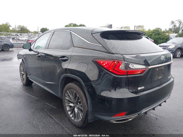 2020 Lexus Rx 350 F Sport მანქანა იყიდება აუქციონზე, vin: 2T2SZMDA8LC253923, აუქციონის ნომერი: 46132755
