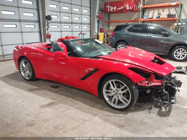 Продажа на аукционе авто 2019 Chevrolet Corvette Stingray, vin: 1G1YC3D78K5119481, номер лота: 46132787