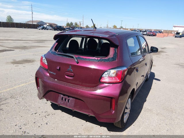 Продажа на аукционе авто 2021 Mitsubishi Mirage Carbonite Edition/es/le, vin: ML32AUHJ7MH012747, номер лота: 46132827