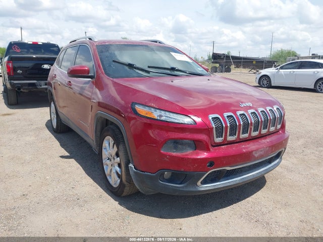 Продаж на аукціоні авто 2017 Jeep Cherokee Limited 4x4, vin: 1C4PJMDB2HW524127, номер лоту: 46132876