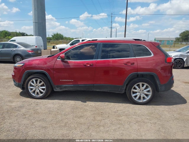 Продаж на аукціоні авто 2017 Jeep Cherokee Limited 4x4, vin: 1C4PJMDB2HW524127, номер лоту: 46132876