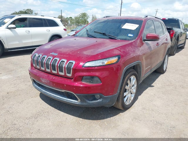 Продаж на аукціоні авто 2017 Jeep Cherokee Limited 4x4, vin: 1C4PJMDB2HW524127, номер лоту: 46132876