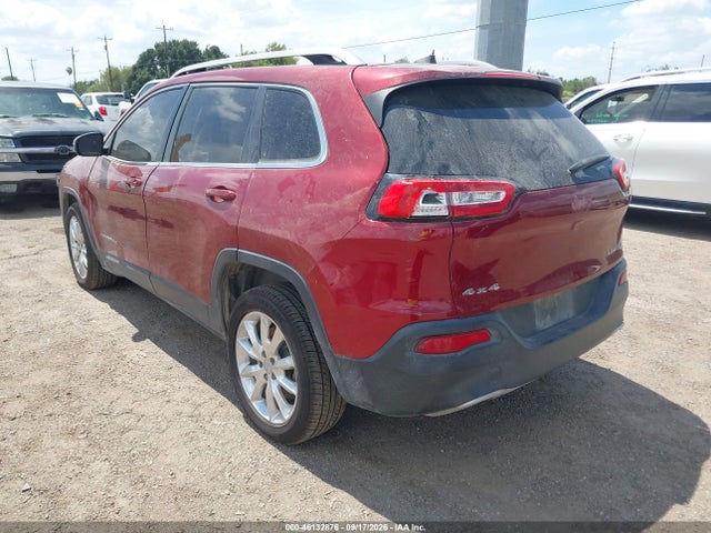 Продаж на аукціоні авто 2017 Jeep Cherokee Limited 4x4, vin: 1C4PJMDB2HW524127, номер лоту: 46132876