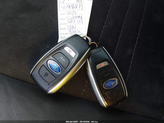 Продажа на аукционе авто 2019 Subaru Wrx Sti Limited, vin: JF1VA2V63K9819827, номер лота: 46132897