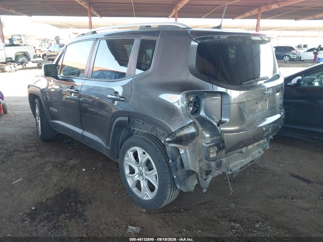 46132898 :رقم المزاد ، ZACCJADBXJPG92291 vin ، 2018 Jeep Renegade Limited Fwd مزاد بيع