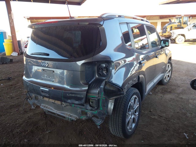 46132898 :رقم المزاد ، ZACCJADBXJPG92291 vin ، 2018 Jeep Renegade Limited Fwd مزاد بيع