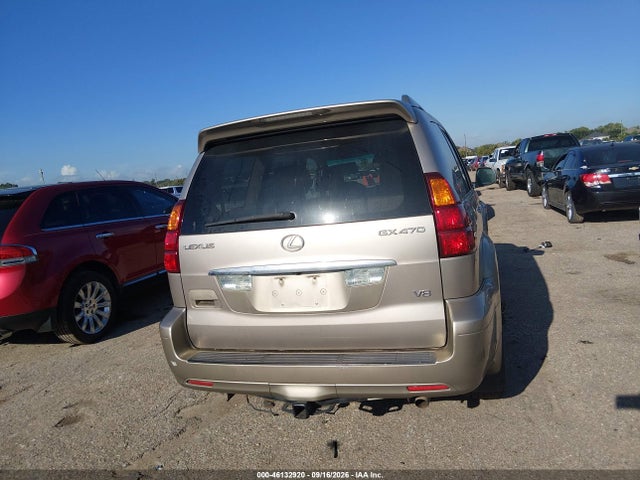 Aukcja sprzedaży 2004 Lexus Gx 470, vin: JTJBT20X340054260, numer aukcji: 46132920