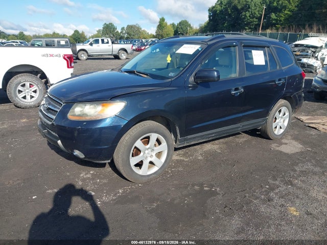 2007 Hyundai Santa Fe Limited/se მანქანა იყიდება აუქციონზე, vin: 5NMSH73E57H015895, აუქციონის ნომერი: 46132976