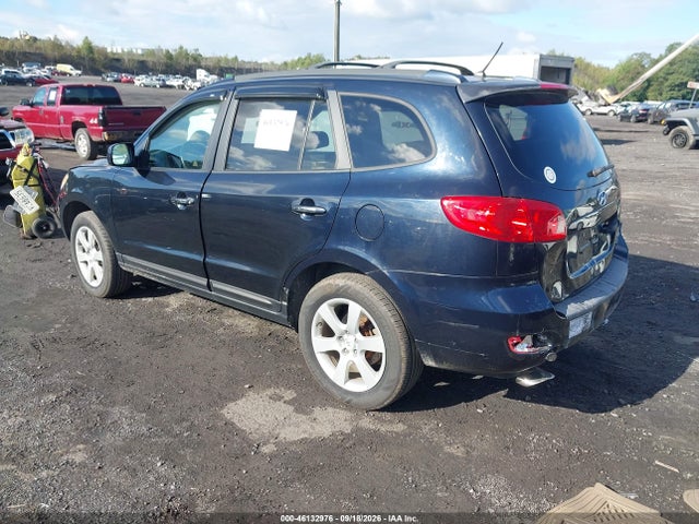2007 Hyundai Santa Fe Limited/se მანქანა იყიდება აუქციონზე, vin: 5NMSH73E57H015895, აუქციონის ნომერი: 46132976