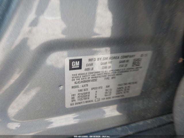 Продаж на аукціоні авто 2013 Buick Encore Premium, vin: KL4CJHSB4DB149202, номер лоту: 46133055