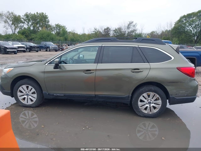2015 Subaru Outback 2.5i Premium მანქანა იყიდება აუქციონზე, vin: 4S4BSBFC6F3287010, აუქციონის ნომერი: 46133180