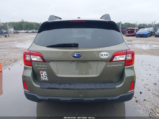 2015 Subaru Outback 2.5i Premium მანქანა იყიდება აუქციონზე, vin: 4S4BSBFC6F3287010, აუქციონის ნომერი: 46133180