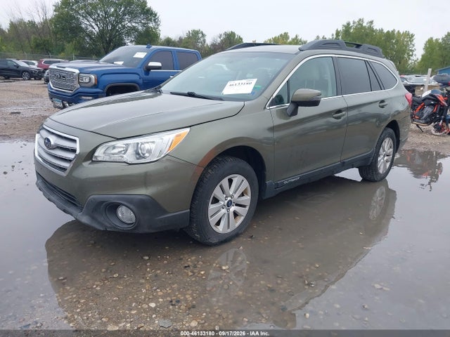 2015 Subaru Outback 2.5i Premium მანქანა იყიდება აუქციონზე, vin: 4S4BSBFC6F3287010, აუქციონის ნომერი: 46133180