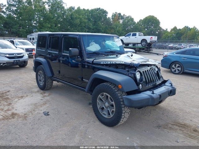 2017 Jeep Wrangler Unlimited Rubicon 4x4 მანქანა იყიდება აუქციონზე, vin: 1C4BJWFG4HL523433, აუქციონის ნომერი: 46133196