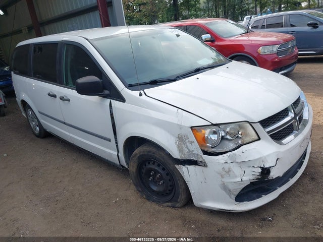 46133225 :رقم المزاد ، 2D4RN1AG2BR778743 vin ، 2011 Dodge Grand Caravan C/v مزاد بيع