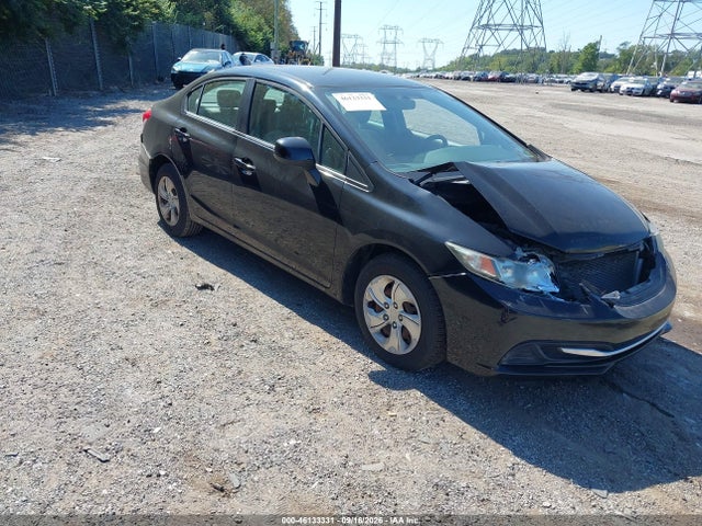 46133331 :رقم المزاد ، 2HGFB2F58DH592480 vin ، 2013 Honda Civic Lx مزاد بيع