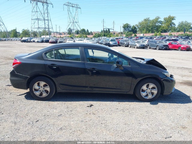46133331 :رقم المزاد ، 2HGFB2F58DH592480 vin ، 2013 Honda Civic Lx مزاد بيع