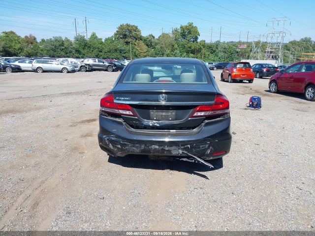 46133331 :رقم المزاد ، 2HGFB2F58DH592480 vin ، 2013 Honda Civic Lx مزاد بيع