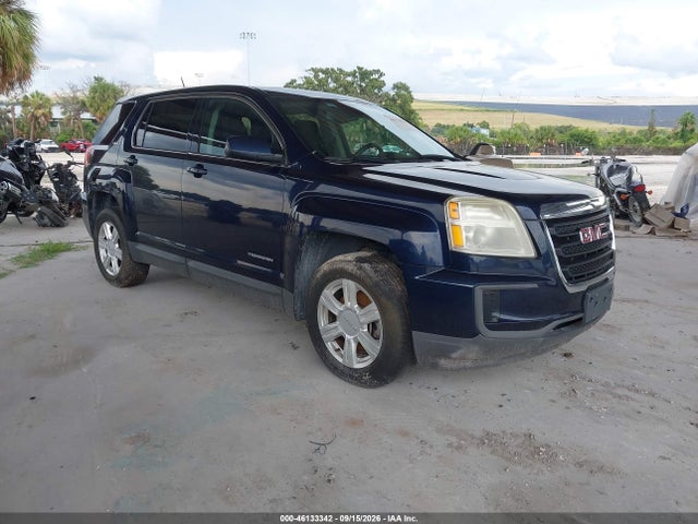 46133342 :رقم المزاد ، 2GKALMEKXG6253121 vin ، 2016 Gmc Terrain Sle-1 مزاد بيع