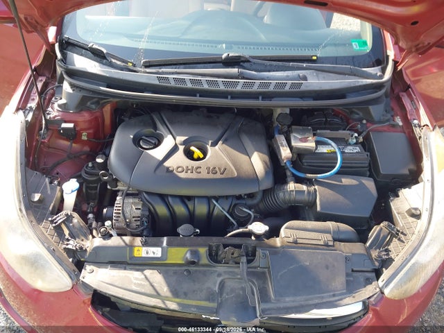 2013 Hyundai Elantra Gls მანქანა იყიდება აუქციონზე, vin: 5NPDH4AE0DH406641, აუქციონის ნომერი: 46133344