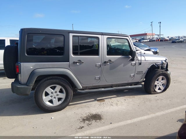 Продажа на аукционе авто 2017 Jeep Wrangler Unlimited Sport 4x4, vin: 1C4BJWDG6HL657895, номер лота: 46133346