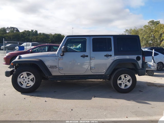 Продажа на аукционе авто 2017 Jeep Wrangler Unlimited Sport 4x4, vin: 1C4BJWDG6HL657895, номер лота: 46133346