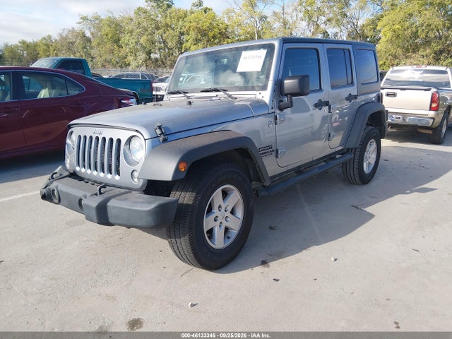 Продажа на аукционе авто 2017 Jeep Wrangler Unlimited Sport 4x4, vin: 1C4BJWDG6HL657895, номер лота: 46133346