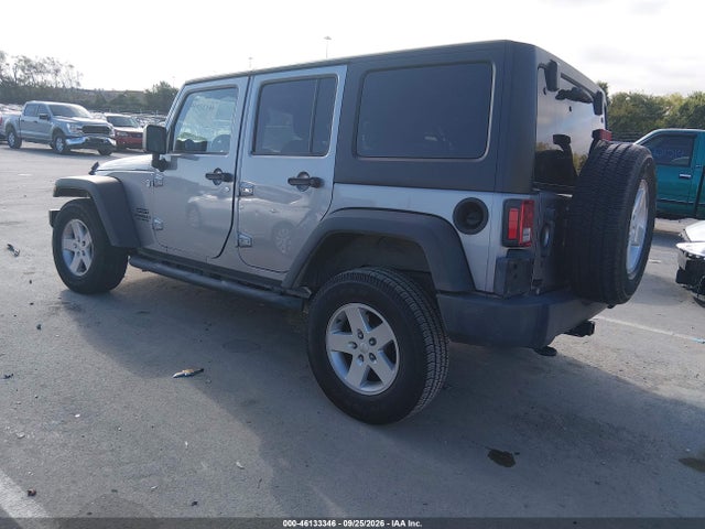 Продажа на аукционе авто 2017 Jeep Wrangler Unlimited Sport 4x4, vin: 1C4BJWDG6HL657895, номер лота: 46133346