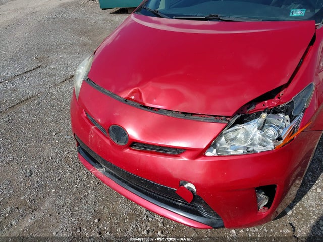 2012 Toyota Prius Two მანქანა იყიდება აუქციონზე, vin: JTDKN3DU7C5411525, აუქციონის ნომერი: 46133367