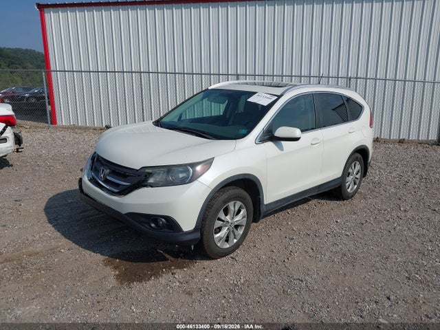 2014 Honda Cr-v Ex-l მანქანა იყიდება აუქციონზე, vin: 5J6RM4H74EL021132, აუქციონის ნომერი: 46133400