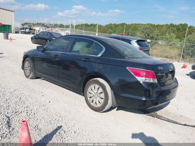 46133449 :رقم المزاد ، 1HGCP26399A195059 vin ، 2009 Honda Accord 2.4 Lx مزاد بيع