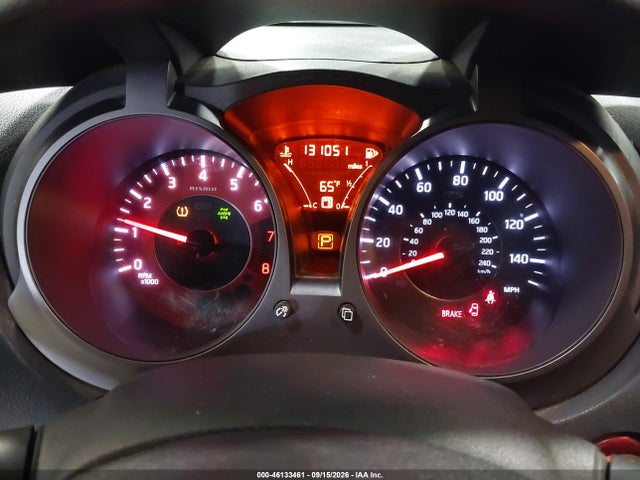 2014 Nissan Juke Nismo Rs მანქანა იყიდება აუქციონზე, vin: JN8DF5MV9ET150458, აუქციონის ნომერი: 46133461