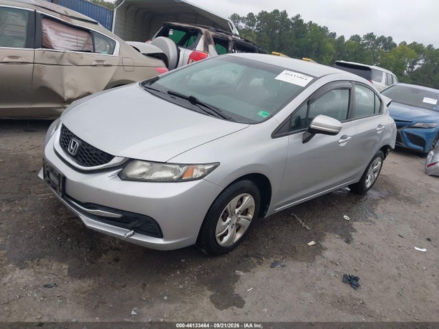 Honda Civic Lx 2014 2HGFB2F55EH510366 Image 2