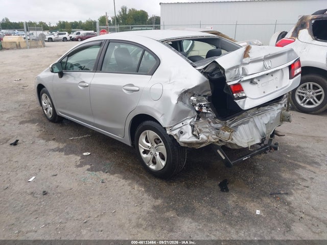 Honda Civic Lx 2014 2HGFB2F55EH510366 Image 3