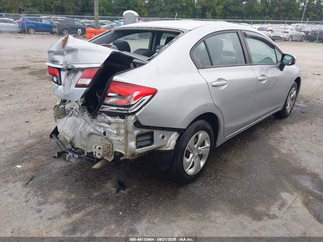 Honda Civic Lx 2014 2HGFB2F55EH510366 Image 4