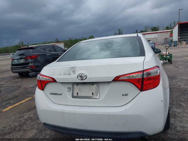 Aukcja sprzedaży 2016 Toyota Corolla Le, vin: 2T1BURHE8GC527530, numer aukcji: 46133526