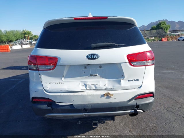 2017 Kia Sorento 3.3l Ex მანქანა იყიდება აუქციონზე, vin: 5XYPH4A58HG222297, აუქციონის ნომერი: 46133531