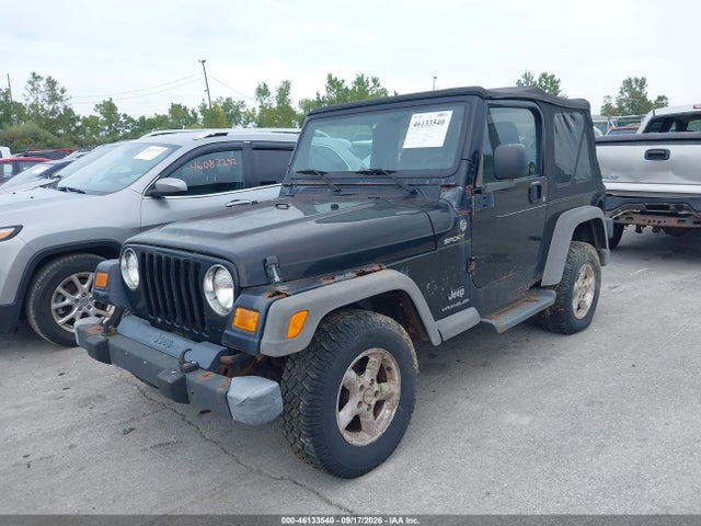Продаж на аукціоні авто 2005 Jeep Wrangler Sport, vin: 1J4FA49S85P322994, номер лоту: 46133540